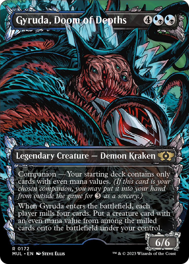 Gyruda, Doom of Depths (Halo Foil) [Multiverse Legends] - Magic: The Gathering - Card Brawlers | Quebec | Canada |