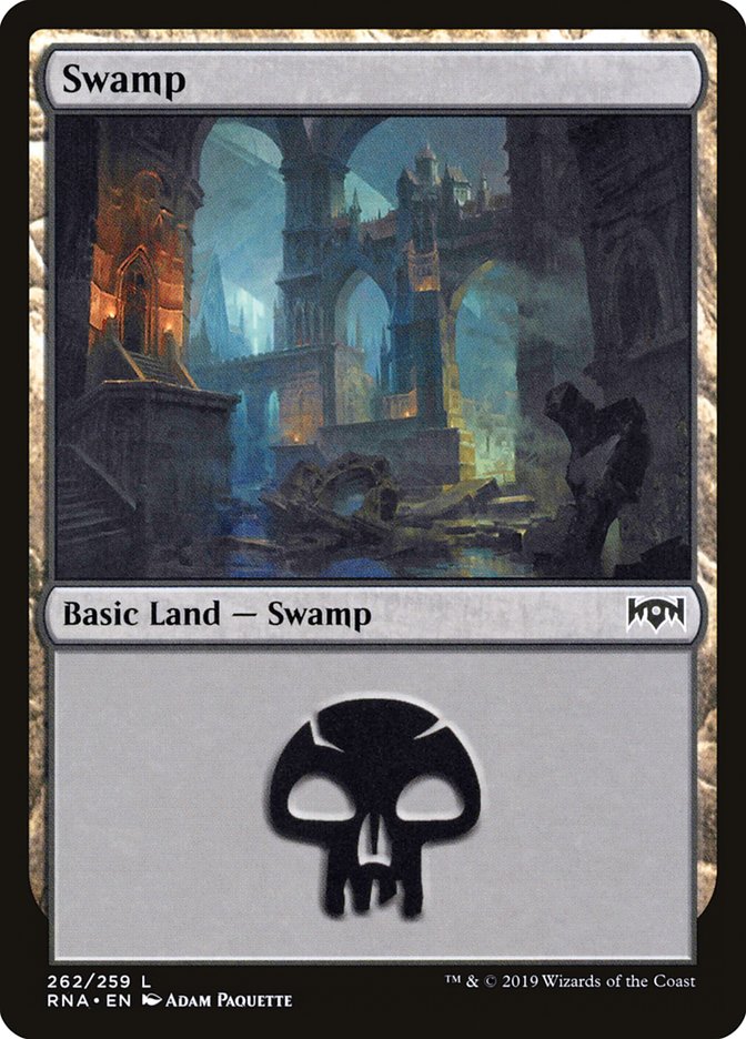 Swamp (262) [Ravnica Allegiance] - Magic: The Gathering - Card Brawlers | Quebec | Canada |