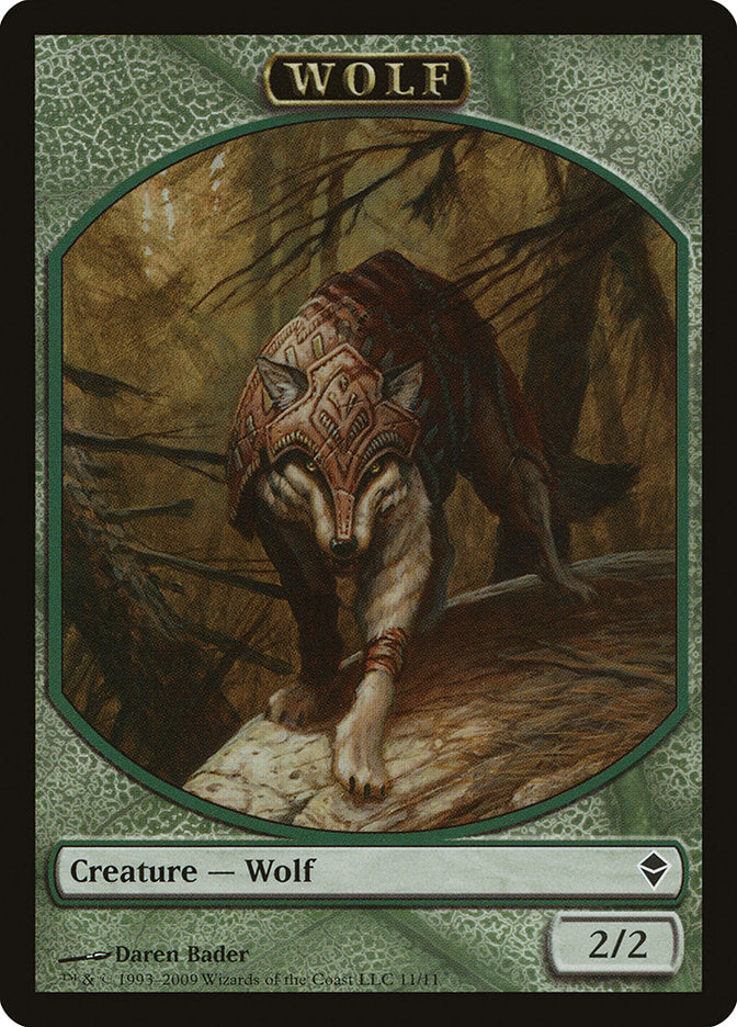 Wolf Token [Zendikar Tokens] - Magic: The Gathering - Card Brawlers | Quebec | Canada |