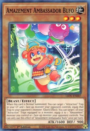 Amazement Ambassador Bufo [LIOV-EN007] Common - Yu-Gi-Oh! - Card Brawlers | Quebec | Canada |