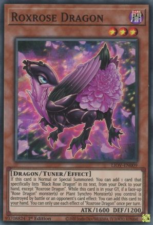 Roxrose Dragon [LIOV-EN009] Super Rare - Yu-Gi-Oh! - Card Brawlers | Quebec | Canada |