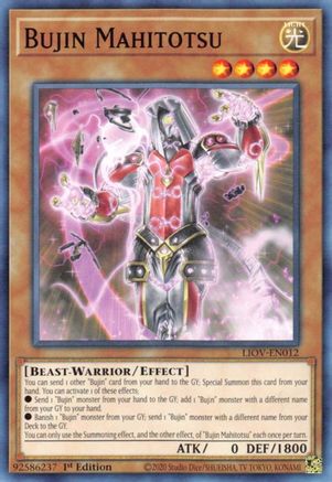 Bujin Mahitotsu [LIOV-EN012] Common - Yu-Gi-Oh! - Card Brawlers | Quebec | Canada |