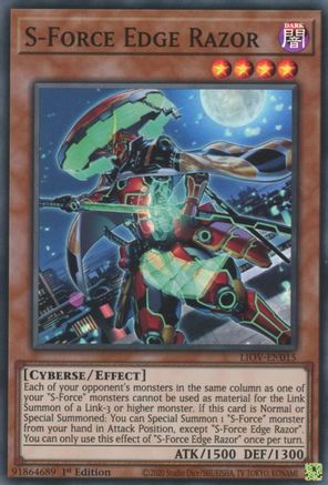 S-Force Edge Razor [LIOV-EN015] Super Rare - Yu-Gi-Oh! - Card Brawlers | Quebec | Canada |