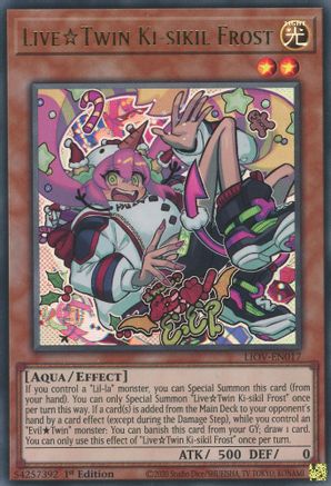 Live Twin Ki-sikil Frost [LIOV-EN017] Ultra Rare - Yu-Gi-Oh! - Card Brawlers | Quebec | Canada |
