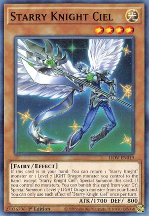 Starry Knight Ciel [LIOV-EN019] Common - Yu-Gi-Oh! - Card Brawlers | Quebec | Canada |
