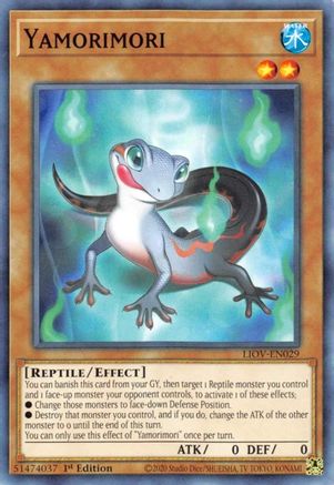 Yamorimori [LIOV-EN029] Common - Yu-Gi-Oh! - Card Brawlers | Quebec | Canada |