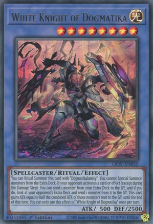 White Knight of Dogmatika [LIOV-EN032] Ultra Rare - Yu-Gi-Oh! - Card Brawlers | Quebec | Canada |