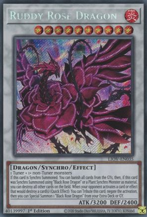 Ruddy Rose Dragon [LIOV-EN035] Secret Rare - Yu-Gi-Oh! - Card Brawlers | Quebec | Canada |
