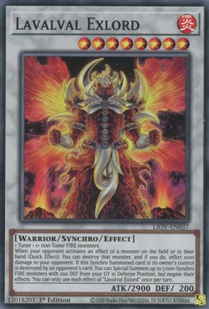 Lavalval Exlord [LIOV-EN037] Super Rare - Yu-Gi-Oh! - Card Brawlers | Quebec | Canada |