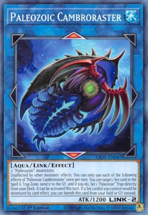 Paleozoic Cambroraster [LIOV-EN047] Common - Yu-Gi-Oh! - Card Brawlers | Quebec | Canada |