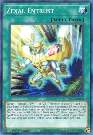 Zexal Entrust [LIOV-EN052] Common - Yu-Gi-Oh! - Card Brawlers | Quebec | Canada |
