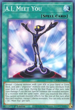 A.I. Meet You [LIOV-EN060] Common - Yu-Gi-Oh! - Card Brawlers | Quebec | Canada |