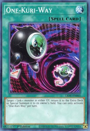 One-Kuri-Way [LIOV-EN065] Common - Yu-Gi-Oh! - Card Brawlers | Quebec | Canada |