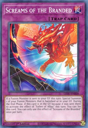 Screams of the Branded [LIOV-EN068] Common - Yu-Gi-Oh! - Card Brawlers | Quebec | Canada |