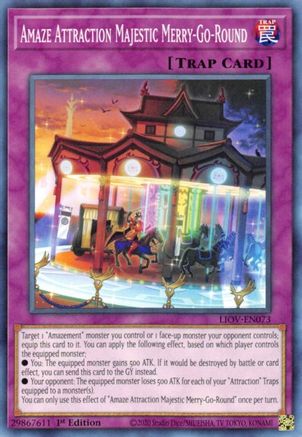Amaze Attraction Majestic Merry-Go-Round [LIOV-EN073] Common - Yu-Gi-Oh! - Card Brawlers | Quebec | Canada |