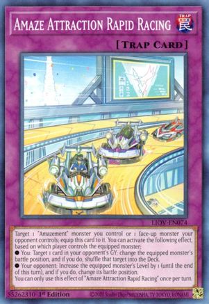 Amaze Attraction Rapid Racing [LIOV-EN074] Common - Yu-Gi-Oh! - Card Brawlers | Quebec | Canada |