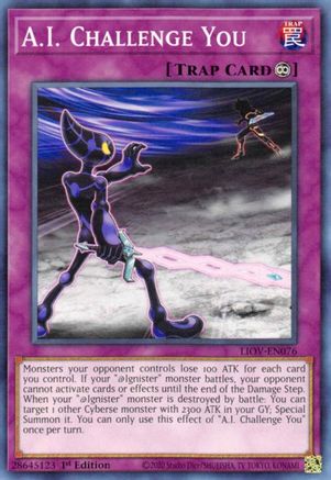 A.I. Challenge You [LIOV-EN076] Common - Yu-Gi-Oh! - Card Brawlers | Quebec | Canada |