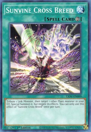 Sunvine Cross Breed [LIOV-EN099] Common - Yu-Gi-Oh! - Card Brawlers | Quebec | Canada |