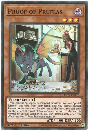 Proof of Pruflas [LIOV-EN081] Super Rare - Yu-Gi-Oh! - Card Brawlers | Quebec | Canada |