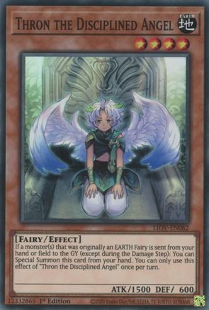 Thron the Disciplined Angel [LIOV-EN082] Super Rare - Yu-Gi-Oh! - Card Brawlers | Quebec | Canada |