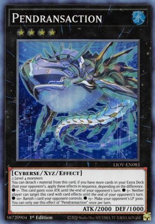 Pendransaction [LIOV-EN083] Super Rare - Yu-Gi-Oh! - Card Brawlers | Quebec | Canada |