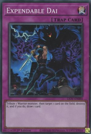 Expendable Dai [LIOV-EN084] Super Rare - Yu-Gi-Oh! - Card Brawlers | Quebec | Canada |
