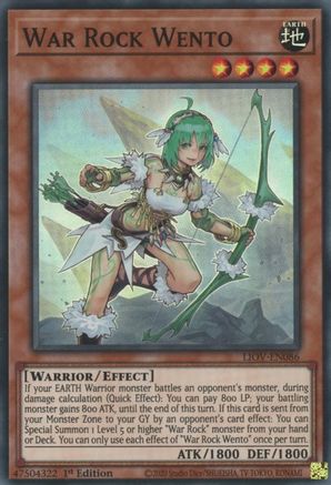 War Rock Wento [LIOV-EN086] Super Rare - Yu-Gi-Oh! - Card Brawlers | Quebec | Canada |