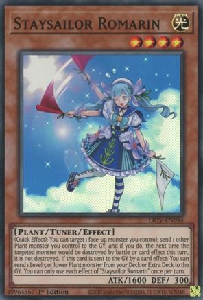 Staysailor Romarin [LIOV-EN094] Super Rare - Yu-Gi-Oh! - Card Brawlers | Quebec | Canada |