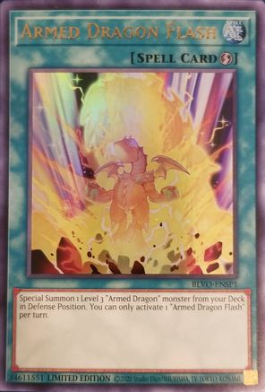 Armed Dragon Flash [BLVO-ENSP1] Ultra Rare - Yu-Gi-Oh! - Card Brawlers | Quebec | Canada |