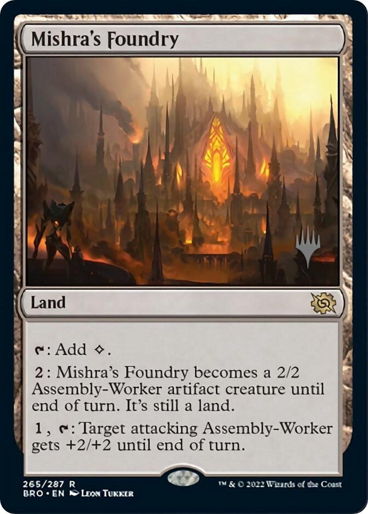 Mishra's Foundry (Promo Pack) [The Brothers' War Promos] - Magic: The Gathering - Card Brawlers | Quebec | Canada |