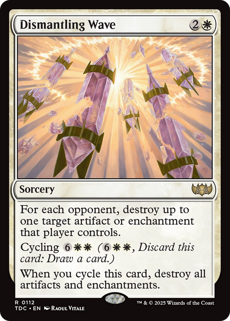 Dismantling Wave [Tarkir: Dragonstorm Commander] - Magic: The Gathering - Card Brawlers | Quebec | Canada |