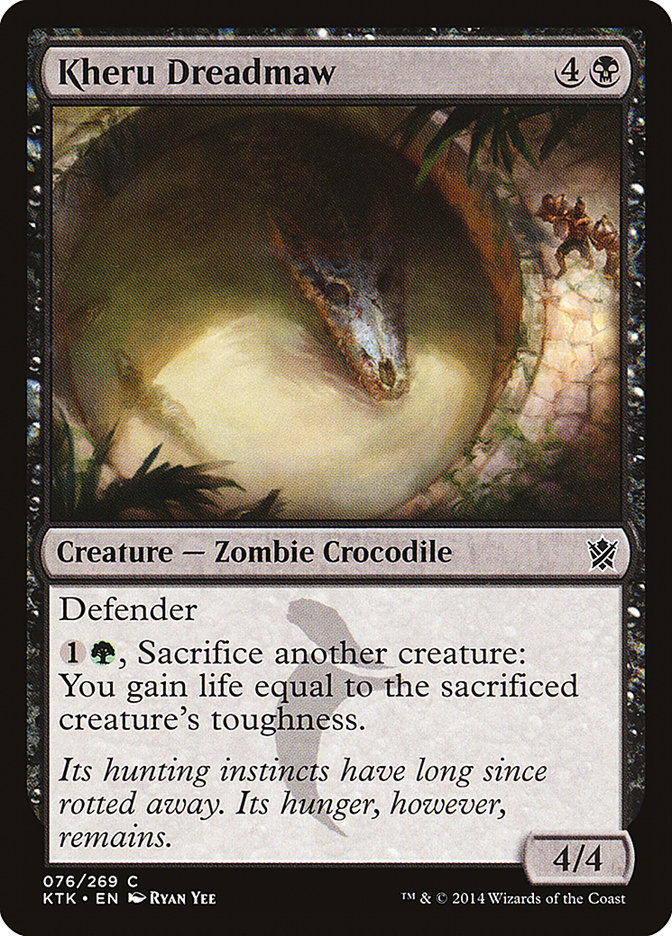 Kheru Dreadmaw [Khans of Tarkir] - Magic: The Gathering - Card Brawlers | Quebec | Canada |