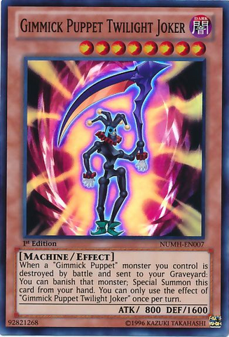 Gimmick Puppet Twilight Joker [NUMH-EN007] Super Rare - Yu-Gi-Oh! - Card Brawlers | Quebec | Canada |