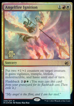 Angelfire Ignition [Innistrad: Midnight Hunt Prerelease Promos] - Magic: The Gathering - Card Brawlers | Quebec | Canada |
