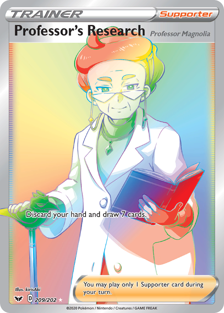 Professor's Research (209/202) [Sword & Shield: Base Set] - Pokémon - Card Brawlers | Quebec | Canada |