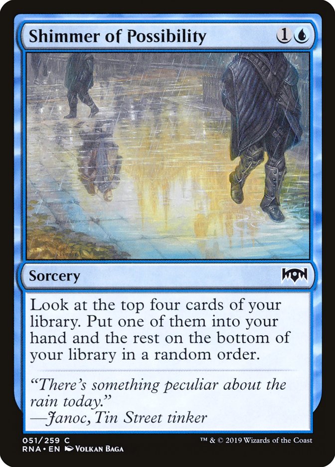 Shimmer of Possibility [Ravnica Allegiance] - Magic: The Gathering - Card Brawlers | Quebec | Canada |