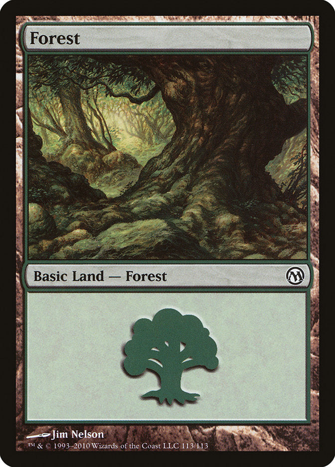 Forest (113) [Duels of the Planeswalkers] - Magic: The Gathering - Card Brawlers | Quebec | Canada |