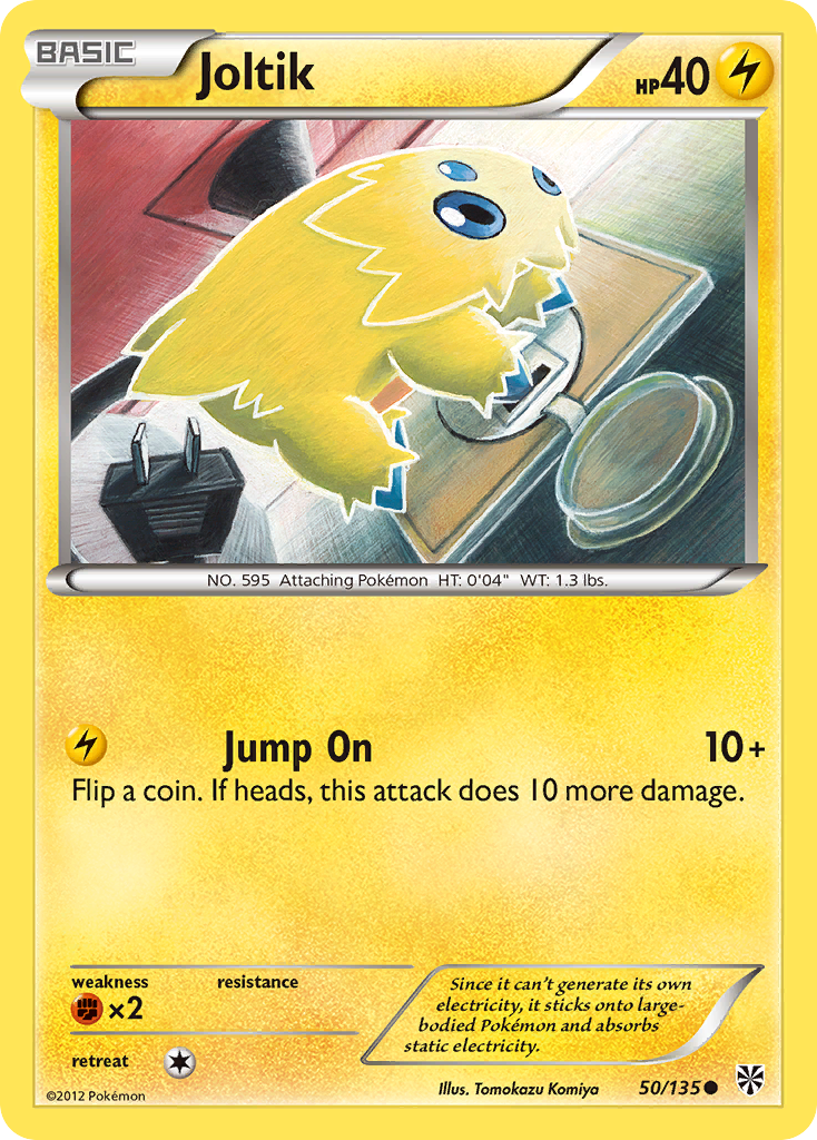 Joltik (50/135) [Black & White: Plasma Storm] - Pokémon - Card Brawlers | Quebec | Canada |