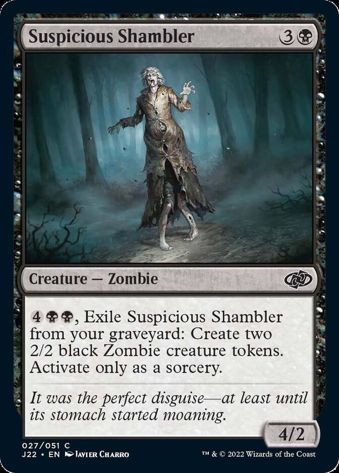 Suspicious Shambler [Jumpstart 2022] - Magic: The Gathering - Card Brawlers | Quebec | Canada |