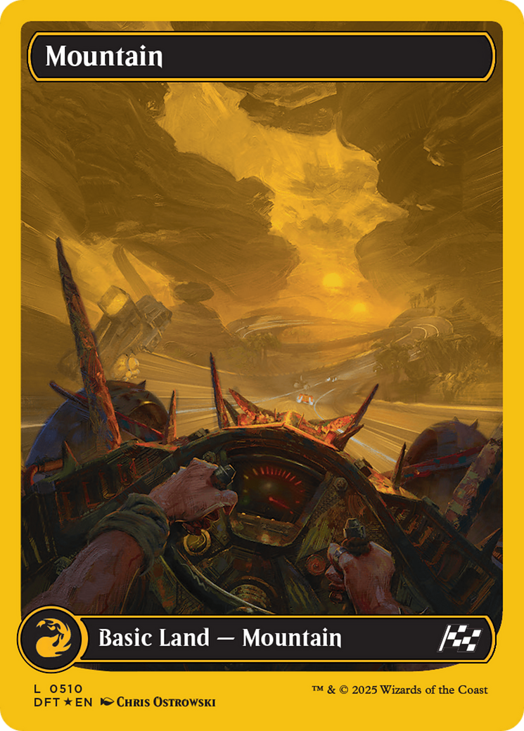 Mountain (0510) (First-Place Foil) [Aetherdrift] - Magic: The Gathering - Card Brawlers | Quebec | Canada |