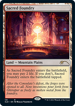 Sacred Foundry [Secret Lair Drop Series] - Magic: The Gathering - Card Brawlers | Quebec | Canada |