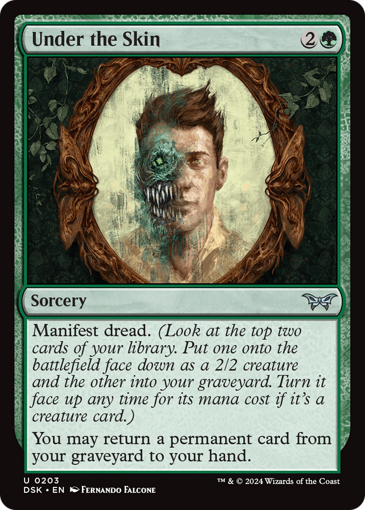 Under the Skin [Duskmourn: House of Horror] - Magic: The Gathering - Card Brawlers | Quebec | Canada |