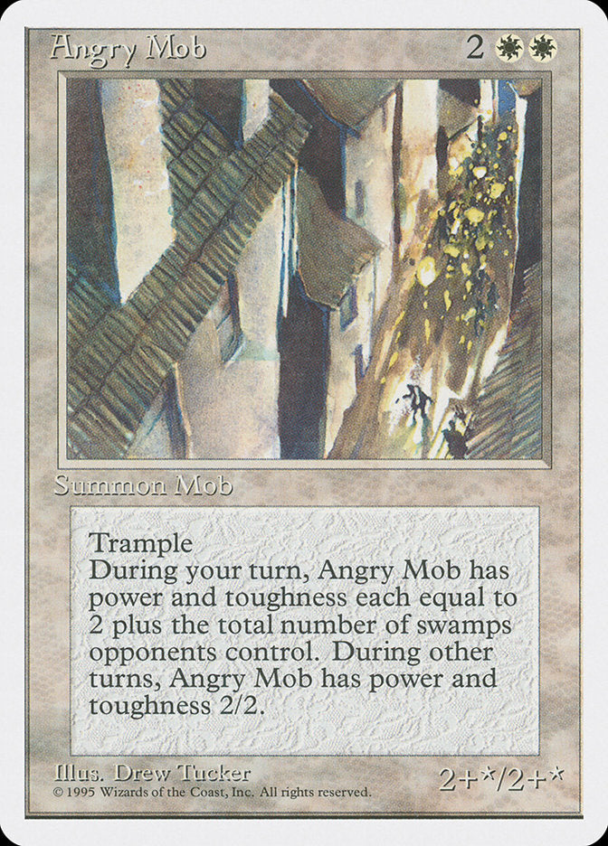 Angry Mob [Fourth Edition] - Magic: The Gathering - Card Brawlers | Quebec | Canada |