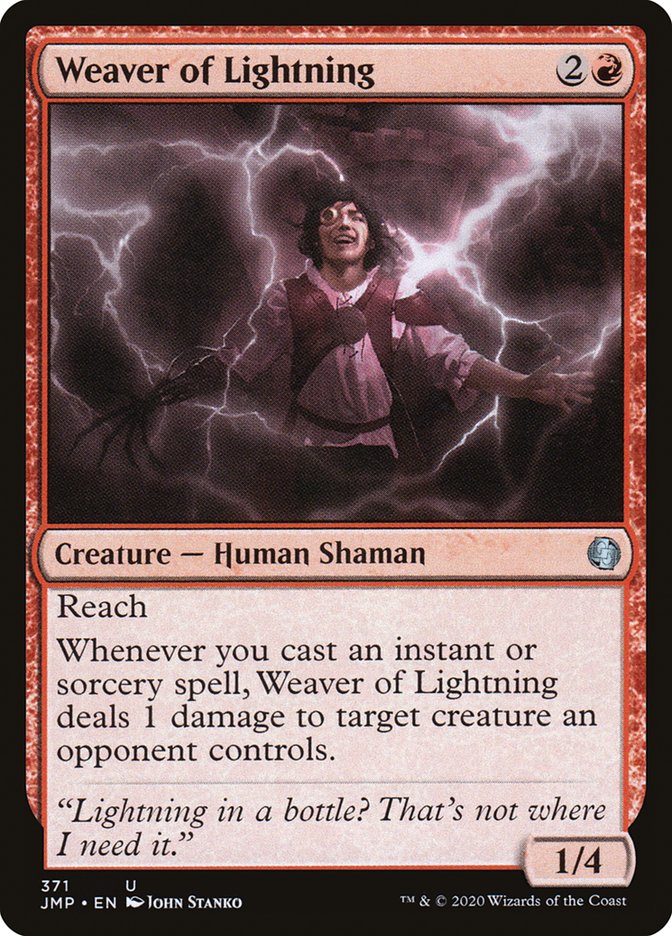Weaver of Lightning [Jumpstart] - Magic: The Gathering - Card Brawlers | Quebec | Canada |