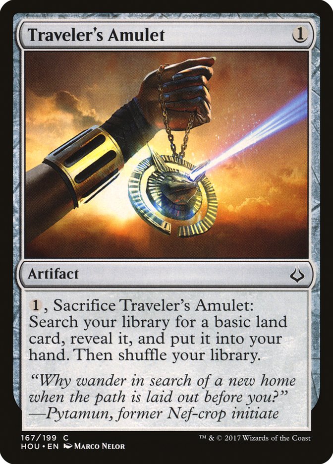 Traveler's Amulet [Hour of Devastation] - Magic: The Gathering - Card Brawlers | Quebec | Canada |