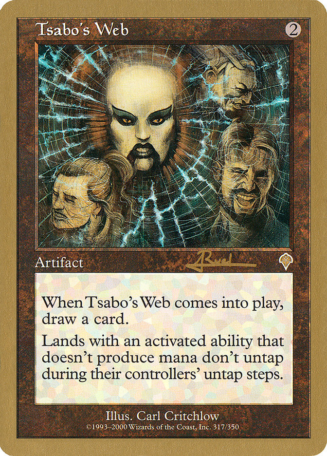 Tsabo's Web (Antoine Ruel) [World Championship Decks 2001] - Magic: The Gathering - Card Brawlers | Quebec | Canada |