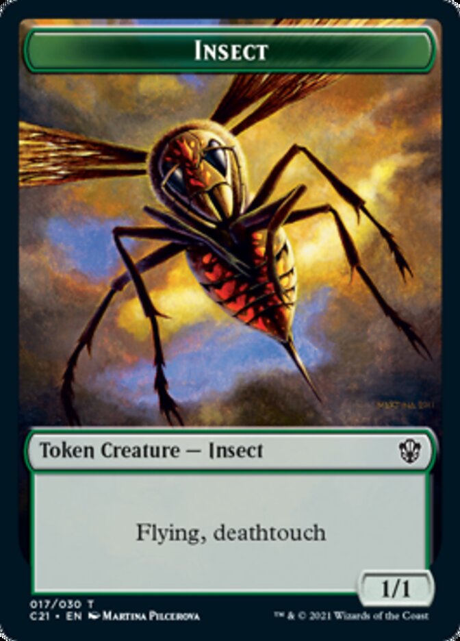 Beast (011) // Insect Double-Sided Token [Commander 2021 Tokens] - Magic: The Gathering - Card Brawlers | Quebec | Canada |
