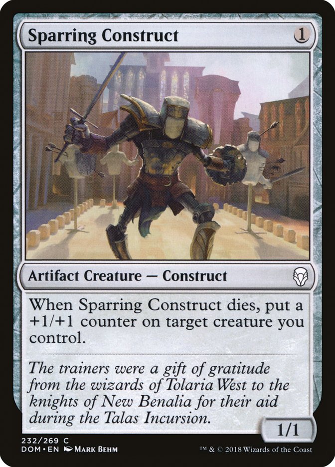 Sparring Construct [Dominaria] - Magic: The Gathering - Card Brawlers | Quebec | Canada |