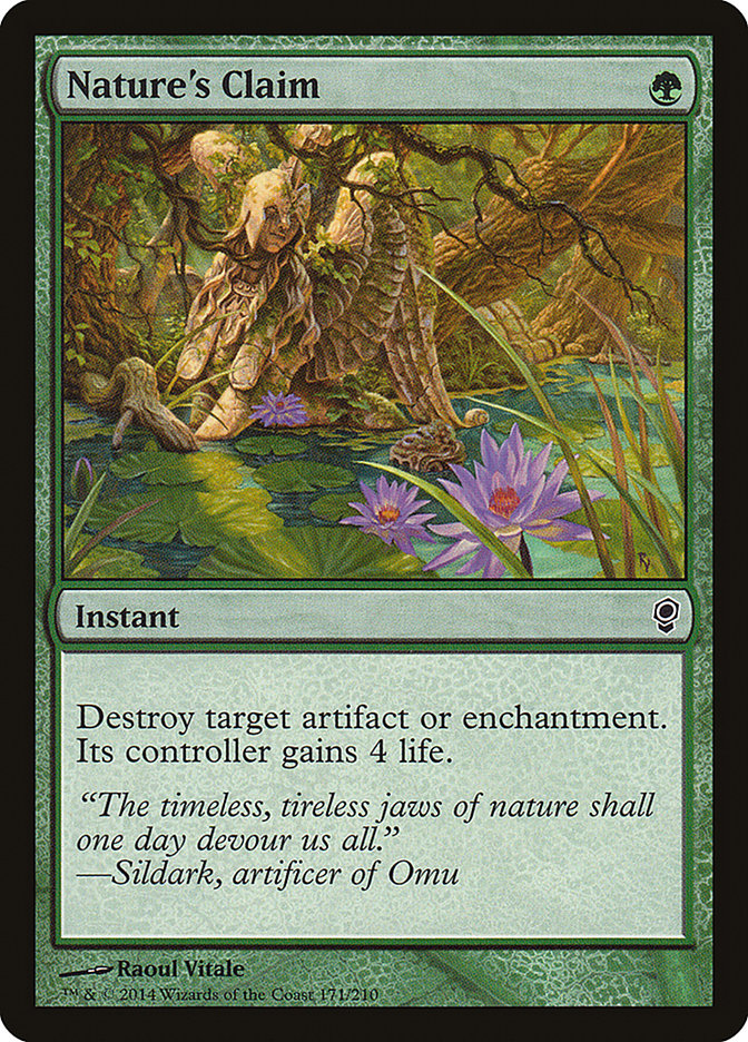 Nature's Claim [Conspiracy] - Magic: The Gathering - Card Brawlers | Quebec | Canada |