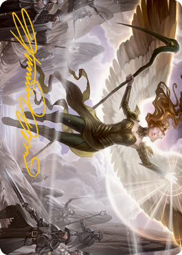 Sigarda's Splendor Art Card (Gold-Stamped Signature) [Innistrad: Midnight Hunt Art Series] - Magic: The Gathering - Card Brawlers | Quebec | Canada |